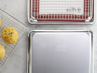 New Star Foodservice 1028768 Commercial-Grade Bun Pan/Baking Sheet, Baking Mat - Image 5