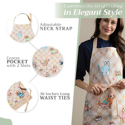 Maison d' Hermine 100% Cotton Apron - Image 5
