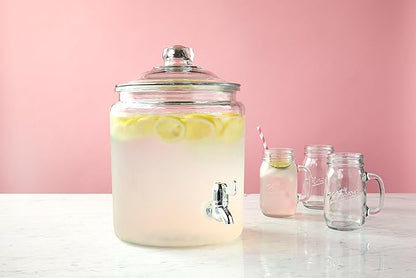 Anchor Hocking Heritage Hill Glass Drink Dispenser, 2 Gallon - Image 9