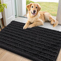 Smiry Dog Door Mat for Muddy Paws 36x24, Absorbent Dirt Trapper, Non-Slip by Smiry