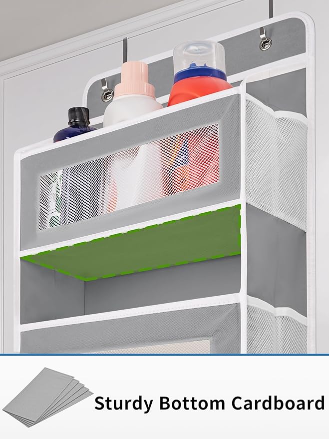 JARLINK 2 Pack Over the Door Organizer Storage, 5 Shelf Hanging Door Organizer - Image 8