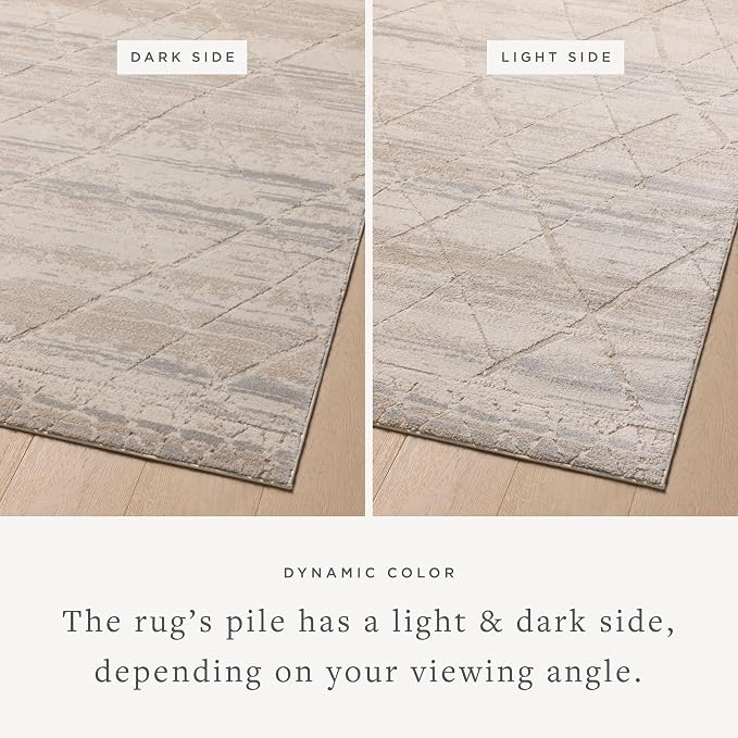 Loloi Amber Lewis Monty Collection MOT-02 Ivory/Natural 2'-7" x 4', .50" Pile - Image 4