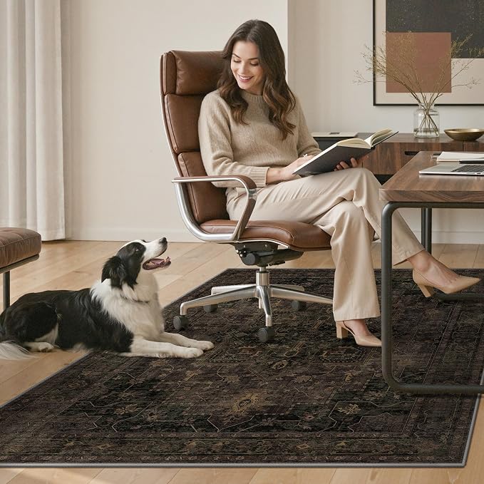 36"x48" Office Chair Mat for Hardwood Tile Floor, Under Desk Carpet Protector - Image 7