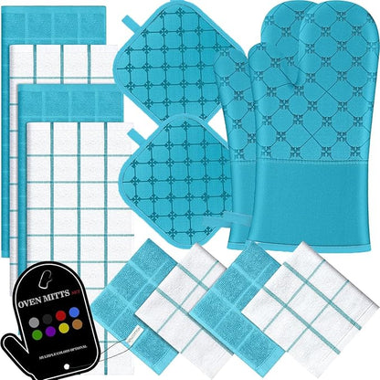 Oven Mitts Kitchen Towels Dishcloths by BSKSSK