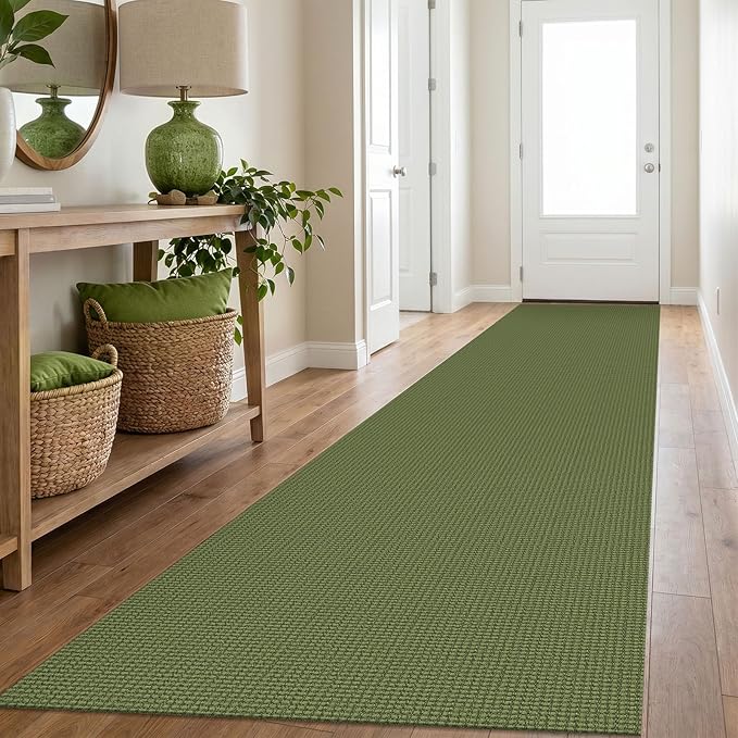IOHOUZE Washable Exrea Long Hallway Runner Rug 3x16 Non Slip Rubber Backed by iOhouze