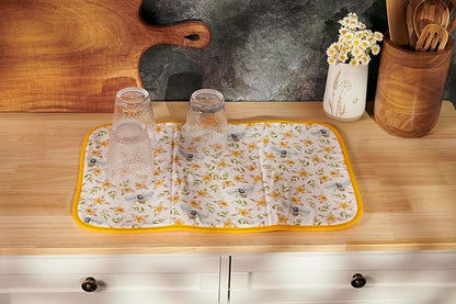 Primitives by Kathy Decorative Kitchen Drying Mat, Full Color Design, - Image 3