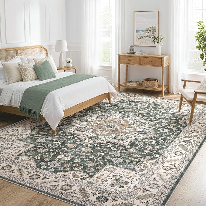 Vintage Living Room Area Rug 8x10 - Image 9