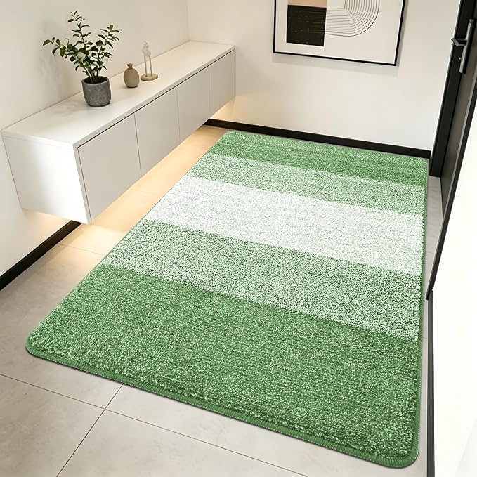 Kitinjoy Indoor Outdoor Door Mat, 70x35 Non-Slip Absorbent Dirt Trapper by Kitinjoy