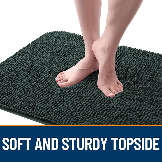 OLANLY Dog Door Mat for Muddy Paws 54x32, Absorbs Moisture and Dirt, Absorbent - Image 4