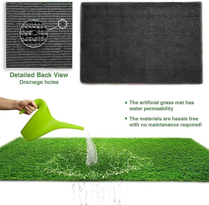 LITA Realistic Artificial Grass Turf Lawn Customized Size 13 x 22 Feet - Image 3