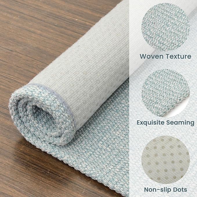 EARTHALL Washable Runner Rug 2x5 Ft Non Slip Runners - Image 5