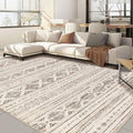Nakagishi 10x14 Area Rugs Living Room: Washable Boho Large Neutral Soft by NakagishiAreaRug