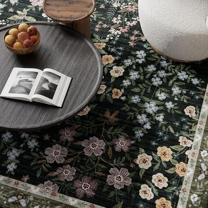 Area Rugs 9x12 Living Room: Washable Rugs - Image 3