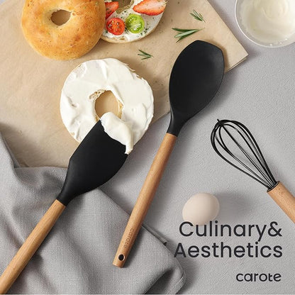 CAROTE Silicone Cooking Utensils Set - Image 4
