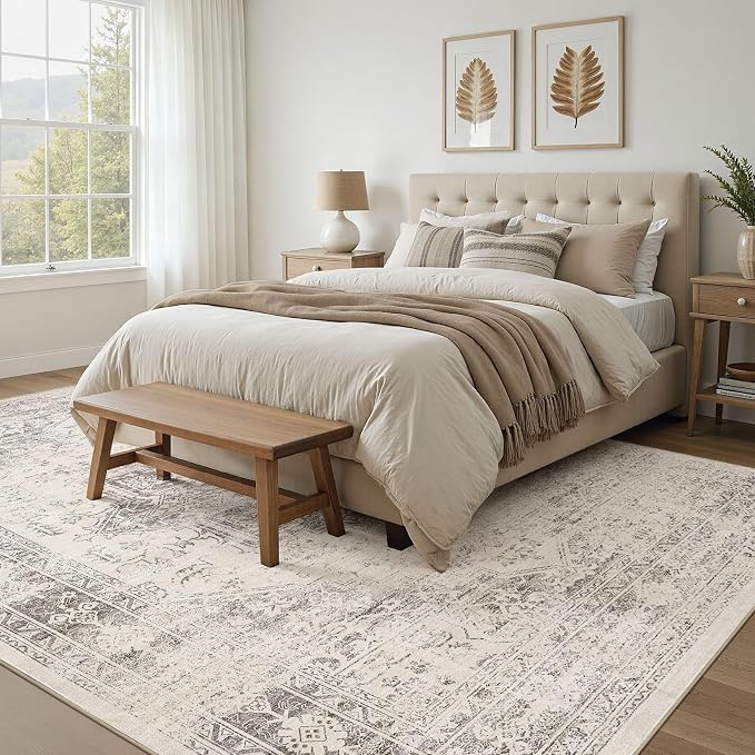UERMEI 8x10 Area Rug Living Room Rugs - Image 3