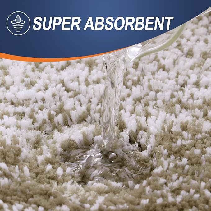 OLANLY Large Bathroom Rugs Mat 40x24, Extra Soft Absorbent Microfiber Bath Rugs - Image 3