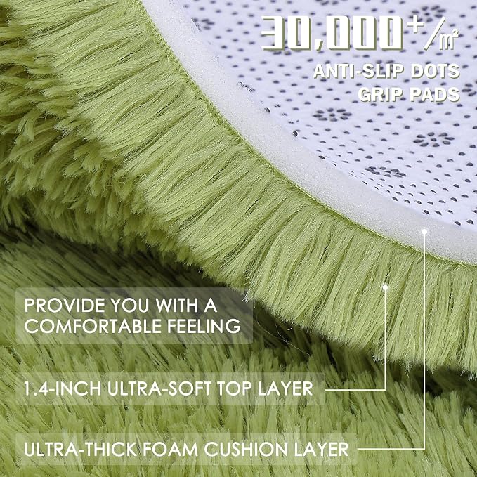OLANLY 2x4 Machine Washable Runner Rugs - Image 8