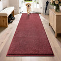 PURRUGS Dirt Trapping Door Mat 31.5" x 70", Non-Slip Machine Washable Entryway by PURRUGS