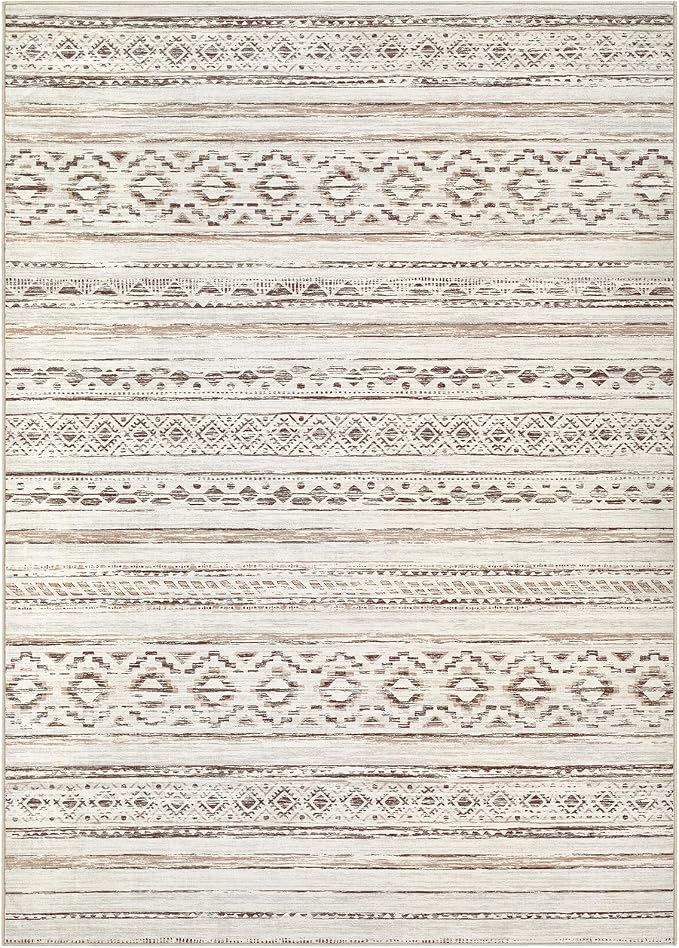 cotiled 6x9 Area Rugs Living Room Rug: Washable Boho Rugs - Image 9