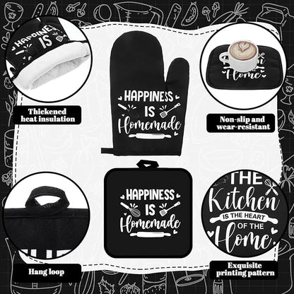 Fourluoo 10 Pcs Farmhouse Kitchen Decor and Accessories Set 4 Kitchen Towels 2 - Image 5