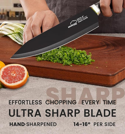 Knife Set, 15 Pieces Kitchen Knife Set - Image 7