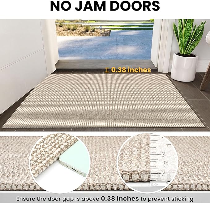 IOHOUZE Washable Runner Rug 2x7 Non Slip Runners - Image 3
