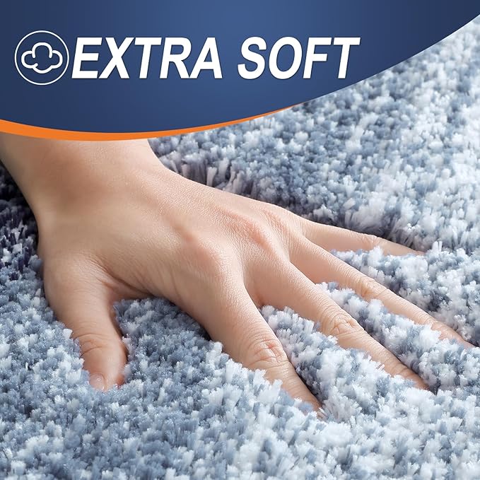 OLANLY Large Bathroom Rugs Mat 44x32, Extra Soft Absorbent Microfiber Bath Rugs - Image 3