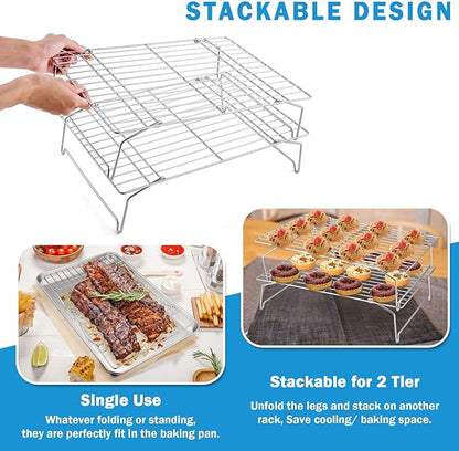 P&P CHEF 16 Inch Stainless Steel Baking Sheet - Image 5