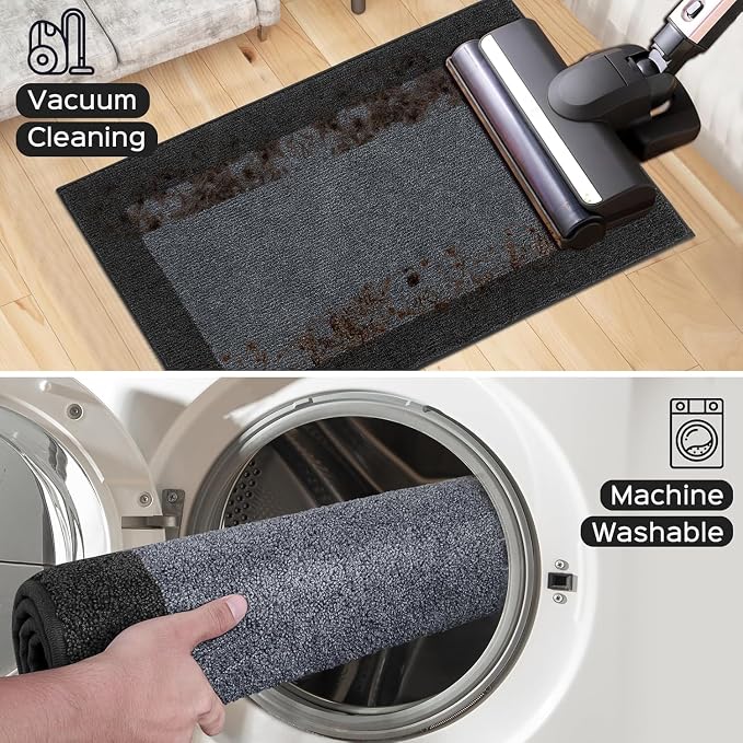 Washable Area Rug 36" x 36", Non Slip Kitchen Rug - Image 7