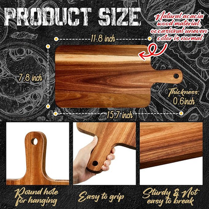 Nuenen 30 Pcs Wood Cutting Board - Image 2