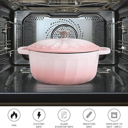 Enameled Cast Iron Dutch Oven Pot - Image 5
