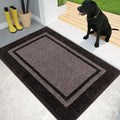 PURRUGS Dirt Trapping Door Mat 24" x 36", Non-Slip Machine Washable Entryway Rug by PURRUGS