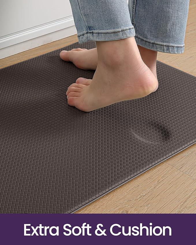 DEXI Kitchen Floor Mats Cushioned Anti Fatigue, Large Wide Standing Runner Rug - Image 5