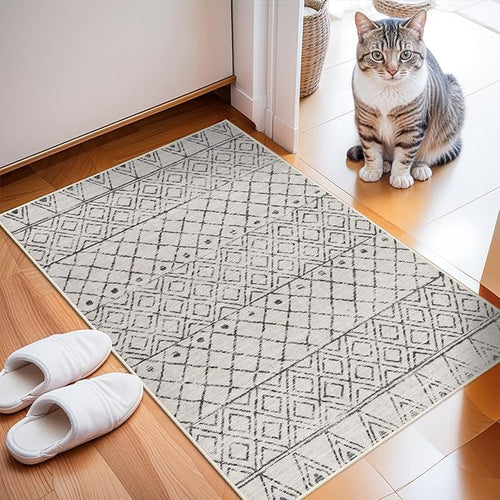 2x3 Entryway Rug Washable by BYYVOORugsforYourHome
