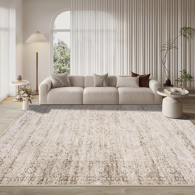 10x14 Area Rugs Large Living Room Rug Washable: Modern Abstract Rug Indoor - Image 9