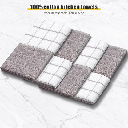 Oven Mitts Kitchen Towels and Dishcloths Pot Holders Sets, Oven Gloves Kitchen - Image 6