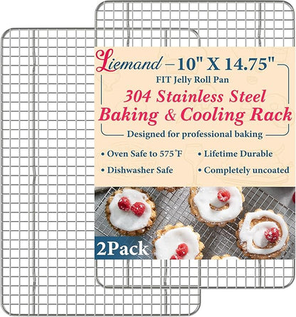 Cooling Racks for Cooking and Baking by LIEMAND