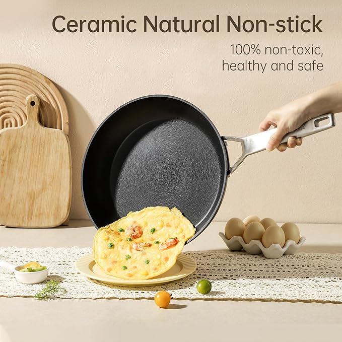 MsMk 12 1/2 inch Non Stick Frying Pan - Image 4