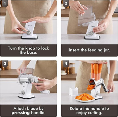 Geedel Rotary Cheese Grater - Image 8