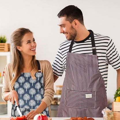 SATINIOR 3 Pieces Waterproof Bib Apron - Image 2
