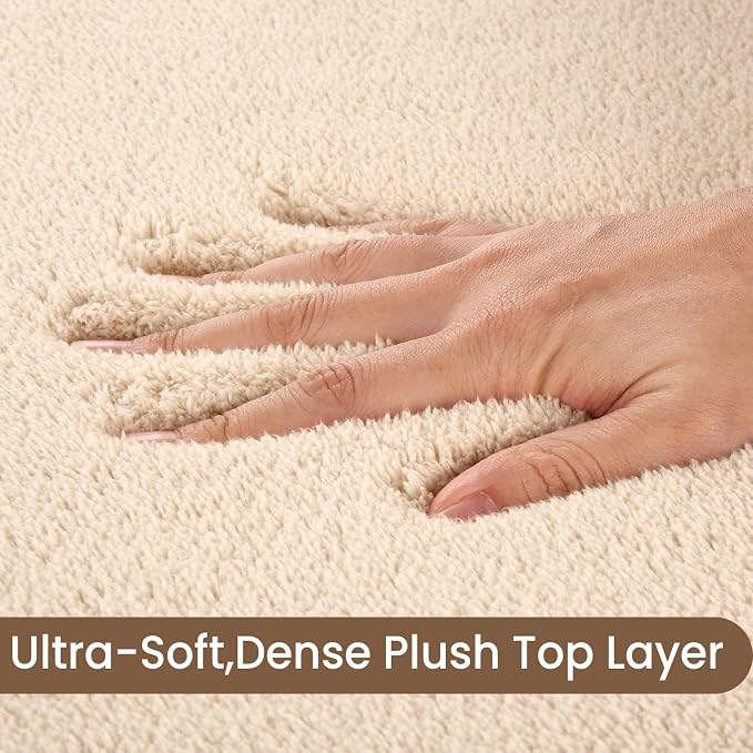 Sour Lemon 9x12 Area Rugs for Living Room, Soft Large Area Rug Fluffy Rugs for - Image 2