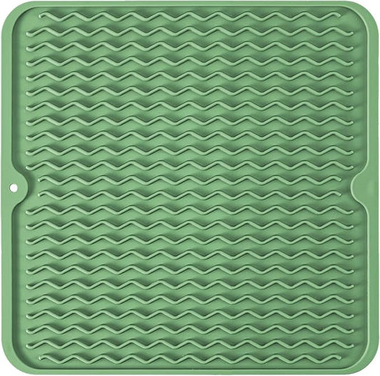 Silicone Dish Drying Mat for Multiple Usage, Easy clean, Eco-friendly, by MODENGKONGJIAN