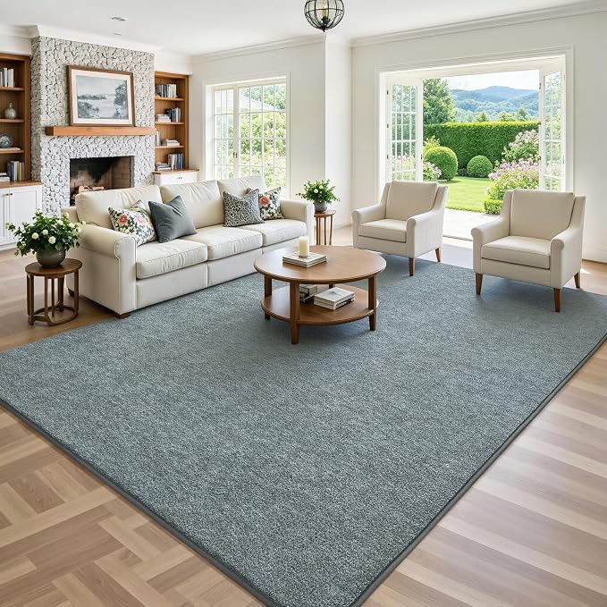 Keeko 5x8 Area Rugs for Living Room, Soft Modern Memory Foam Bedroom Rug - Image 9