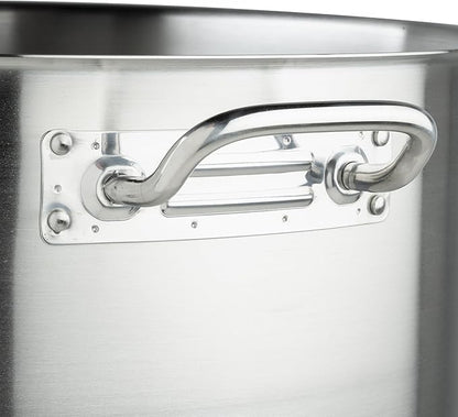 Winware Stainless Steel 80 Quart Stock Pot - Image 4