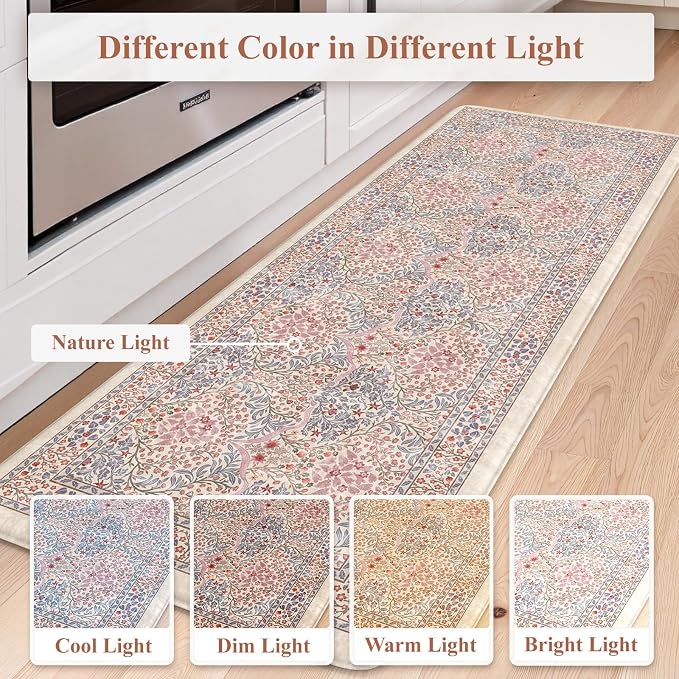 Collive Kitchen Mats for Floor 2PCS, Cushioned Anti Fatigue Mat Waterproof - Image 8