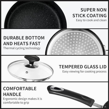 Nonstick Saucepan Set - Image 4