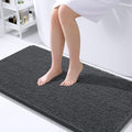 OLANLY Large Bathroom Rugs 40x24, Extra Soft Absorbent Chenille Bath Rugs by OLANLY