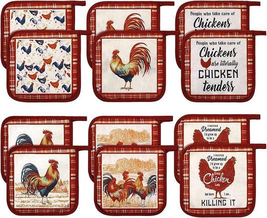 Bencailor 12 Pcs Pot Holders by Bencailor