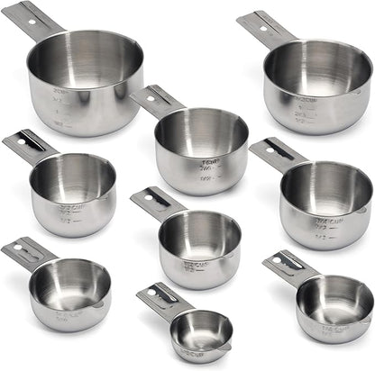 Hudson Essentials Stainless Steel Measuring Cups Set - Image 2