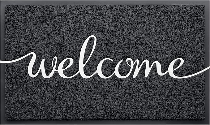 CozyBounty Door Mat Welcome Mats Outdoor Indoor Non-Slip Doormat by CozyBounty